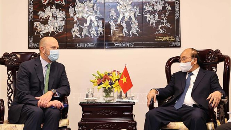 President Phuc encourages Vietnam-US cooperation in energy